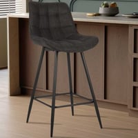 Tabouret Riva | 46 x 55 x 93 cm | Gris foncé