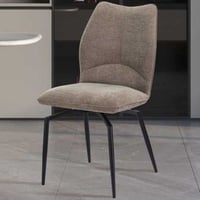 Chaise de salle à manger Lara pivotant - 46x60x89cm - sable