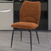 Chaise de salle à manger Lara pivotant - 46x60x89cm - rouille