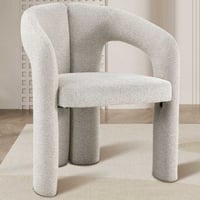 Chaise de salle à manger Beja - 62x63x74cm - écru