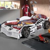 Lit voiture Max 90x200cm - blanc