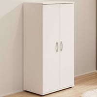 Armoire à chaussures Talent - 55x34x108cm - 5 étagères - blanc