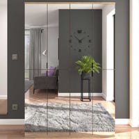 Kledingkast Projekt X Emob - Artisan Eiken & Spiegel - 122x193x34 cm - Modern