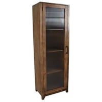 Vitrine Elmo - 60x40x180 - bois de manguier