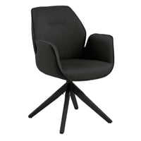 Chaise de salle à manger Aubin - gris foncé
