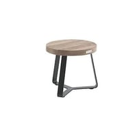 Table basse Margarite Ø40 - noir/teck