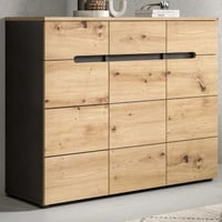 Schoenenkast Canu Xonox - Artisan effect - 120x94x37 cm - Eik