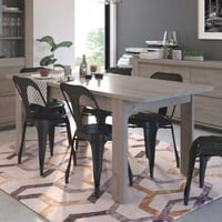 Table à manger extensible Porto - gris