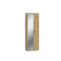 Armoire Projekt X Emob - Artisan Oak - 60x193x34 cm - Miroirs