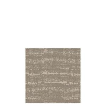 Paquet 16 serviettes papier aspect tissu taupe small