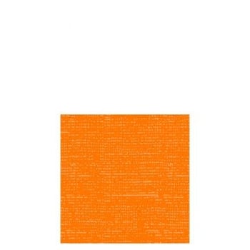 Paquet 16 serviettes papier aspect tissu orange small