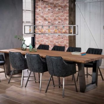 Table à manger Camille 300x100-acacia écologique