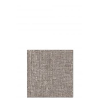 Pak 20 serviettes "lin" papier marron small