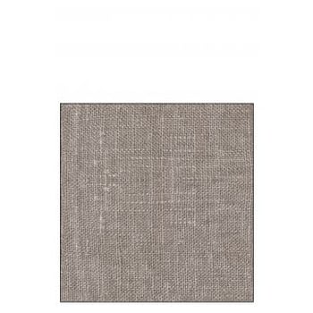 Pak 20 serviettes "lin" papier marron large