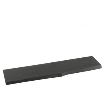 Planche murale gerard manguier bois noir large