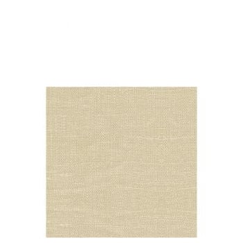 Paquet 12 serviettes textile touch motif papier beige large