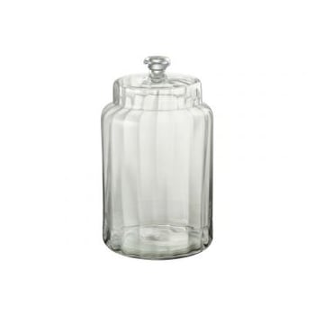 Jarre elia verre transparent large