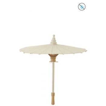 Parasol tumanggal textile/bois blanc