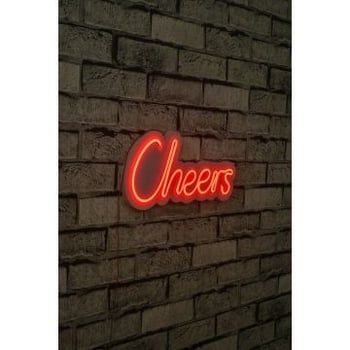 Néon Cheers - Série Wallity - Rouge