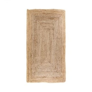 Tapis en jute naturel Bombay - 65x135 cm