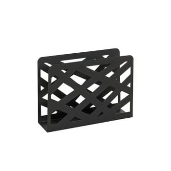 Porte-journaux | 35 x 10 x 26 cm | Noir
