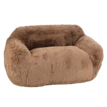 Sofa cutie polyester taupe large