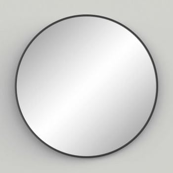 Miroir Elisa - Ø60x3,50 cm avec éclairage - aluminium