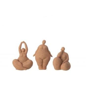 Femmes modernes resine terra small assortiment de3