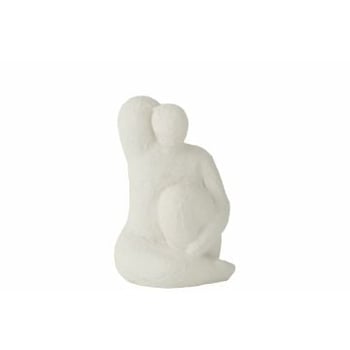 Figurine moderne venus ciment blanc large