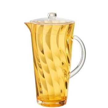 Pichet vague plastque orange