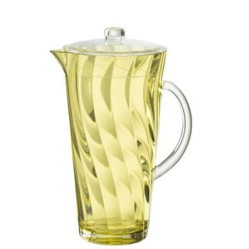 Pichet vague plastque jaune