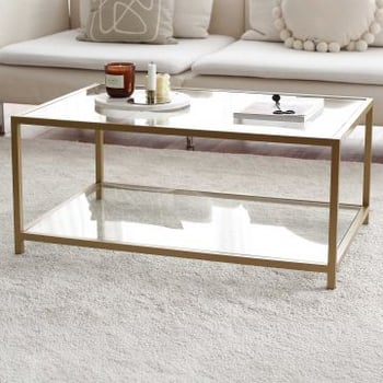 Astro Table basse | Structure en métal | Doré