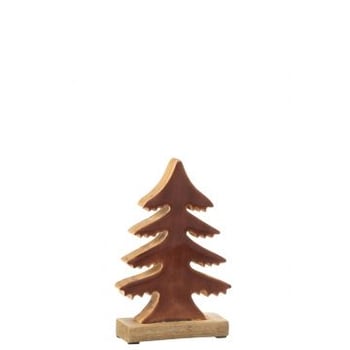 Pin sur base bois de manguier naturel/marron small