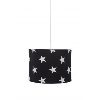 Suspension Stars - noir/blanc
