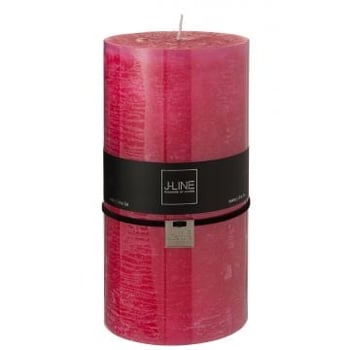 Bougie cylindrique fuchsia xxl -150h