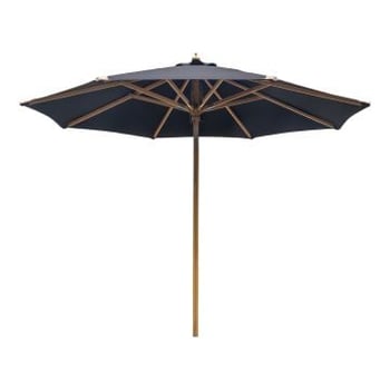 Parasol Austin noir inclinable, ø300 cm