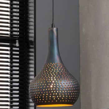 Suspension Cone 1 abat-jour - noir/brun