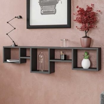 Etagère murale | 100% mélaminé | Anthracite