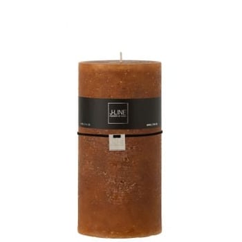 Bougie cylindrique caramel xxl-150h