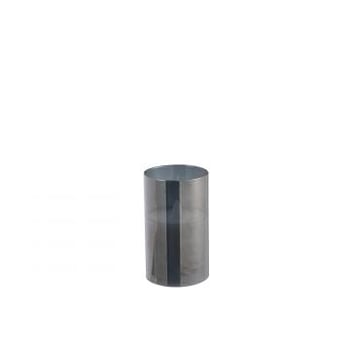 Lampe led brillante verre gris small
