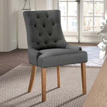 Chaise de salle à manger Anny - anthracite