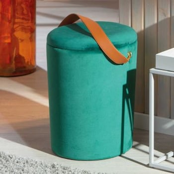 Pouf Papua avec couvercle - vert