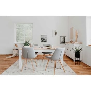 Salle à manger Berge-blanc/chêne