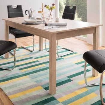 Table à manger extensible Coburg 137/177 - chêne