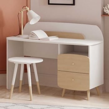 Bureau pour enfants Firmiana | 99 x 48 x 67,1 cm | Blanc
