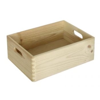 Caisson à jouets Maxine en bois 20x30x14