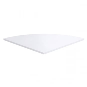 Connexion bureau d'angle Gabi - blanc brillant