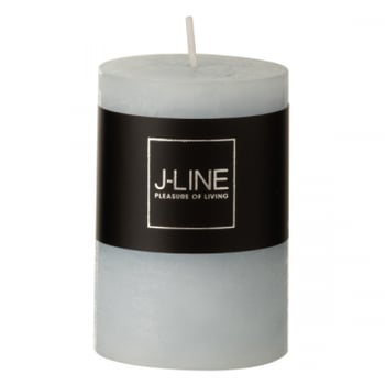 Bougie cylindrique bleu clair s18h
