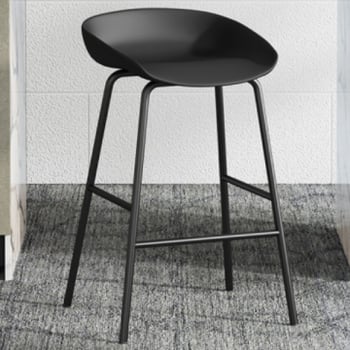 Tabouret de bar Nanna-noir