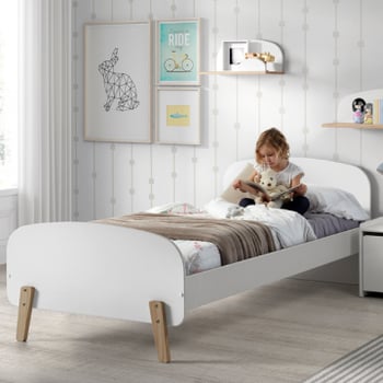 Lit Kiddy 90x200 - blanc